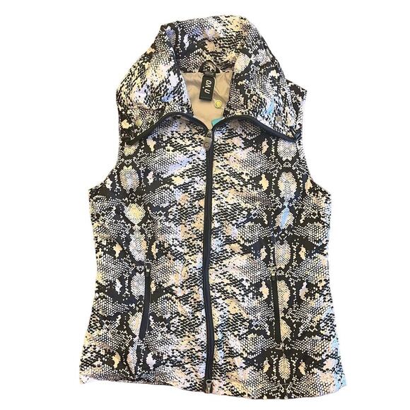 NWT NVO Sport Snakeskin Print Polyester Vest‎ Medium - Picture 6 of 13